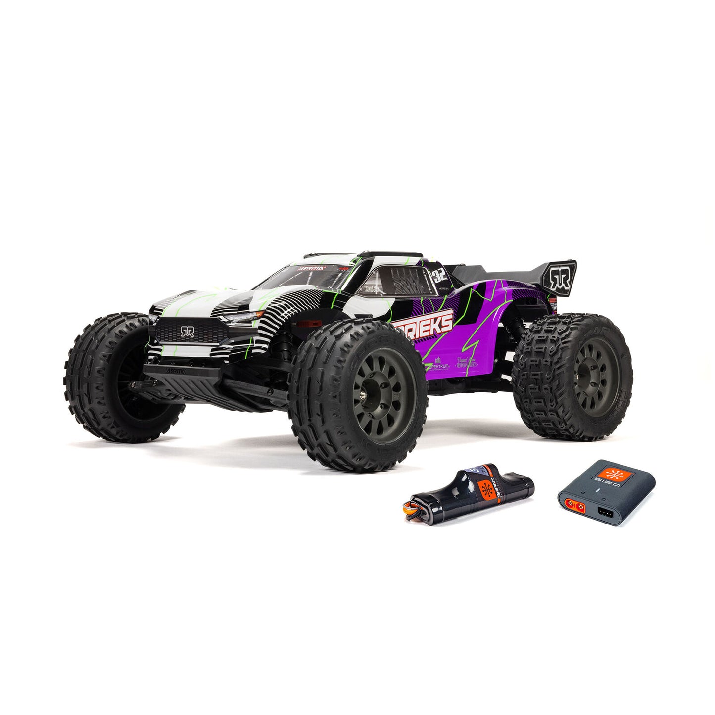 1/10 VORTEKS 2wd w/battery & charger Purple: ARA3205ST2