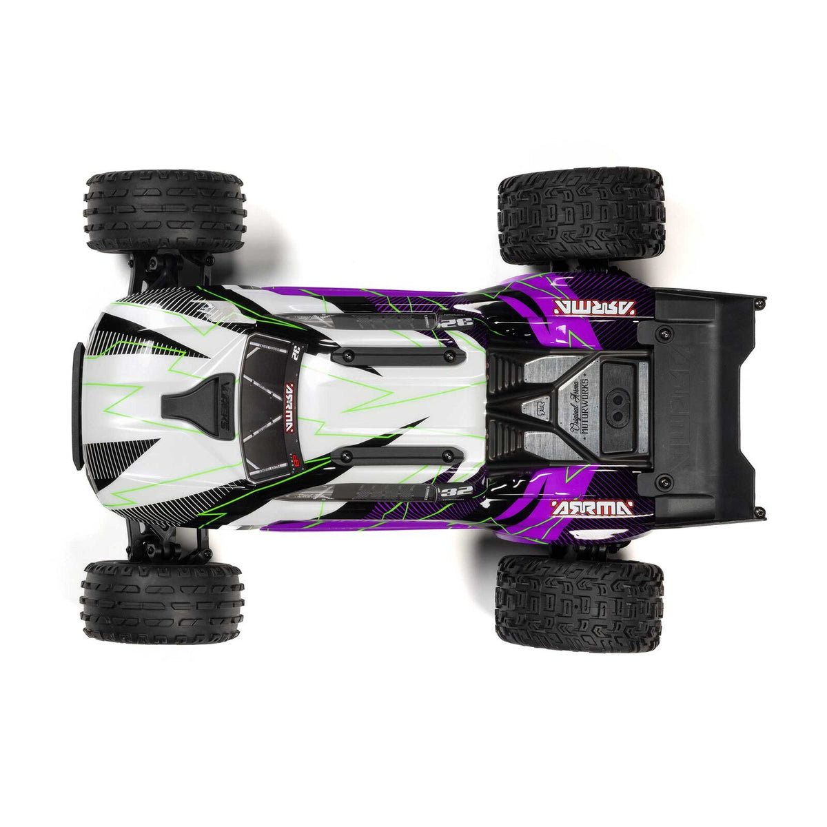 1/10 VORTEKS 2wd w/battery & charger Purple: ARA3205ST2