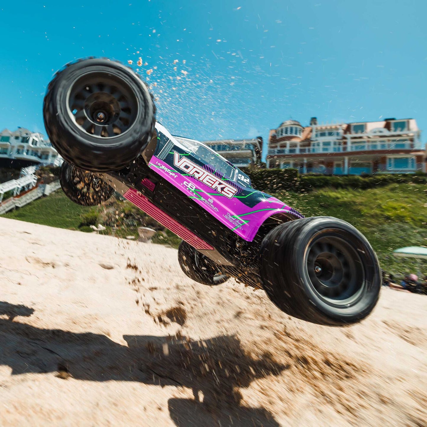 1/10 VORTEKS 2wd w/battery & charger Purple: ARA3205ST2