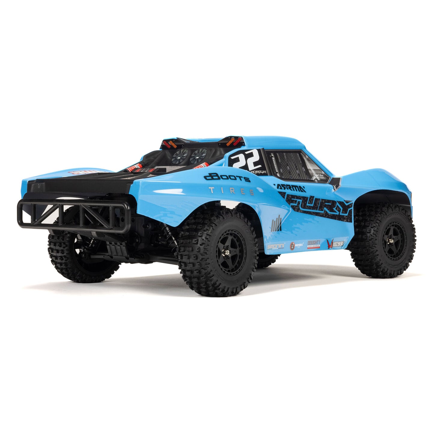 1/10 FURY 2wd w/battery & charger Blue: ARA3221ST2