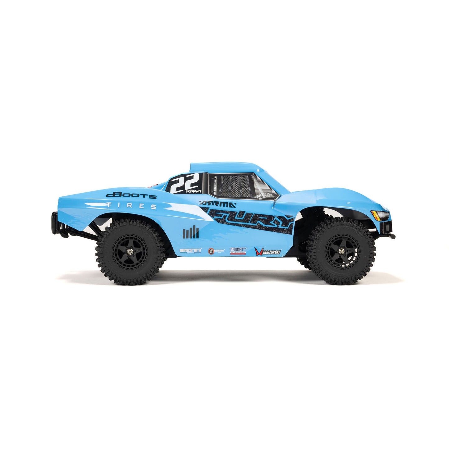 1/10 FURY 2wd w/battery & charger Blue: ARA3221ST2