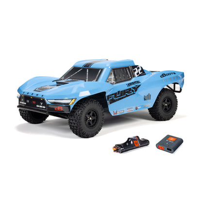 1/10 FURY 2wd w/battery & charger Blue: ARA3221ST2