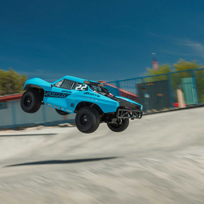 1/10 FURY 2wd w/battery & charger Blue: ARA3221ST2