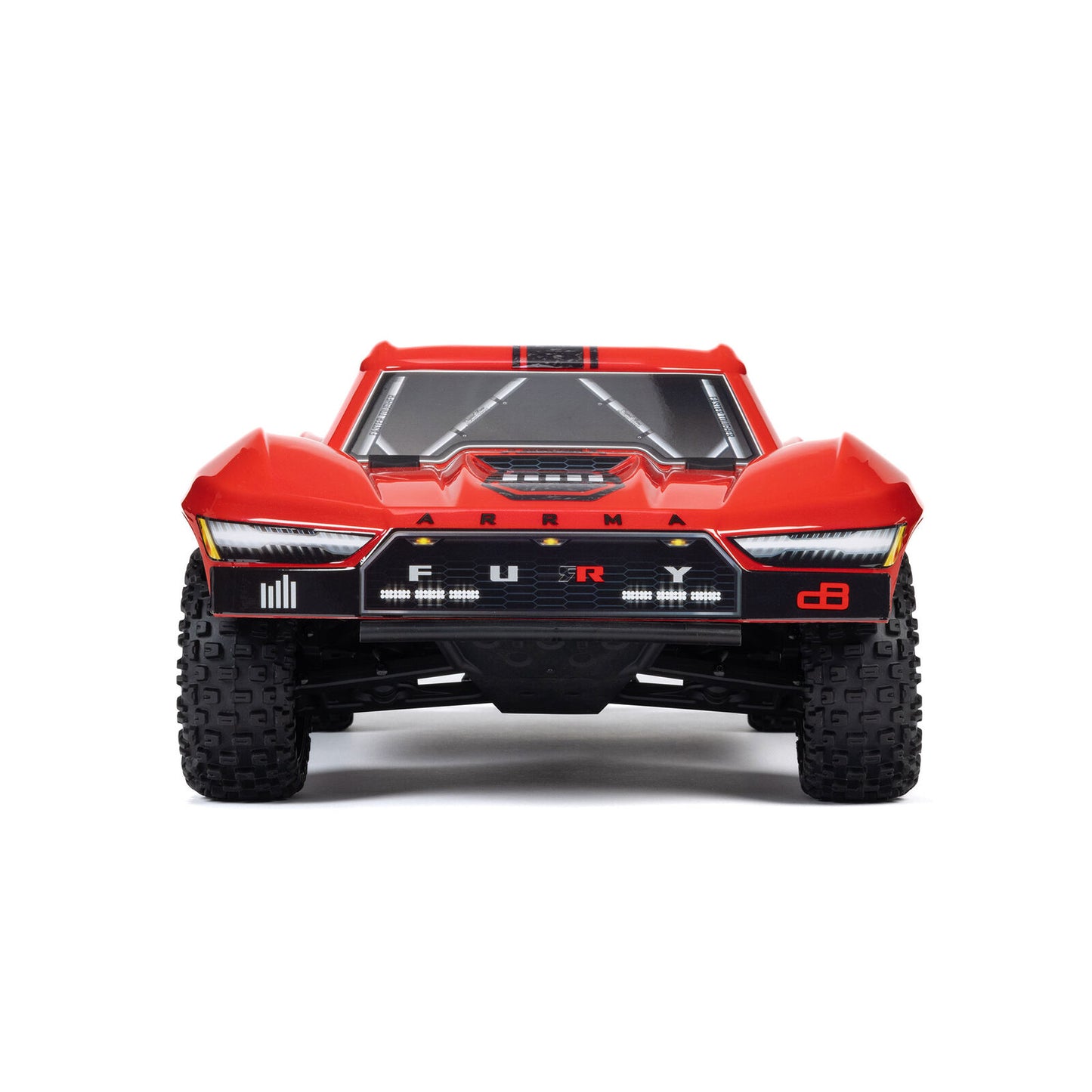 1/10 FURY 2wd w/battery & charger Red: ARA3221ST1