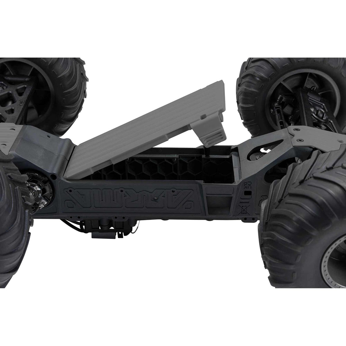1/10 GORGON 4X2 Monster Truck Kit (includes battery and charger): Black: ARA3230SKT1