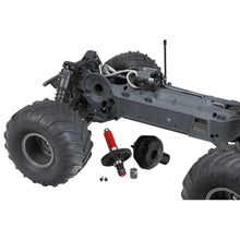 Load image into Gallery viewer, 1/10 GORGON 4X2 Monster Truck Kit (includes battery and charger): Black
