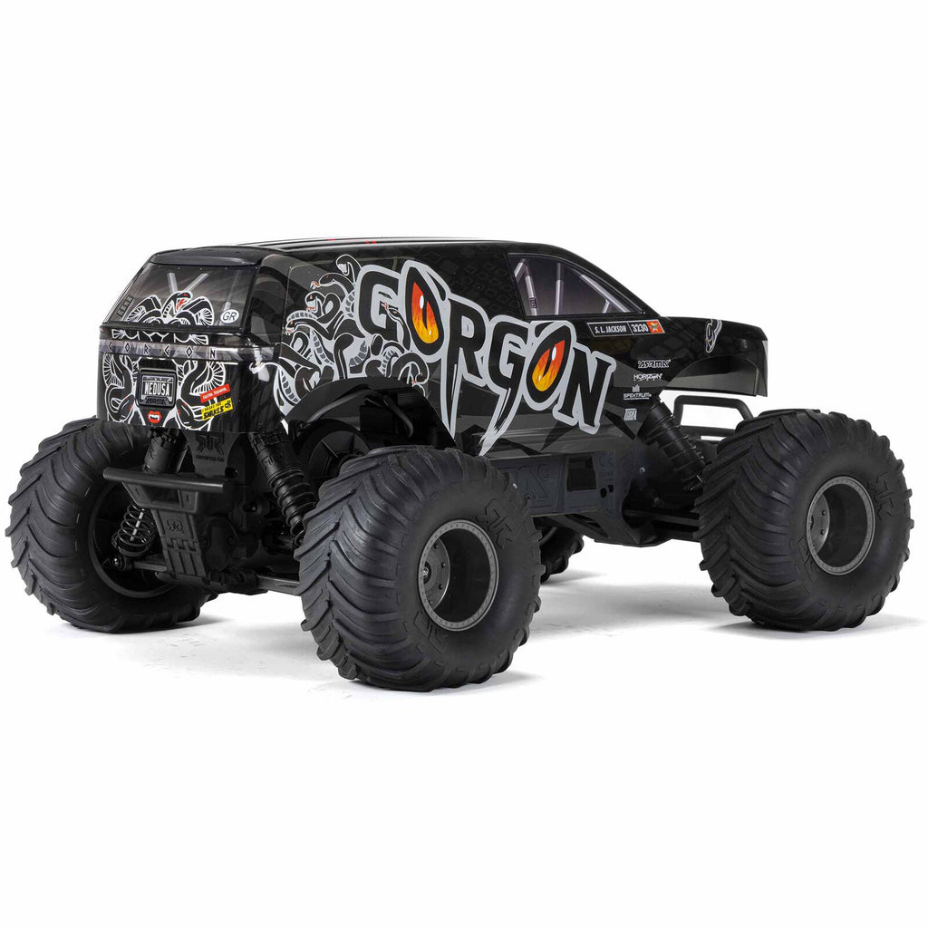 1/10 GORGON 4X2 Monster Truck Kit (includes battery and charger): Black: ARA3230SKT1
