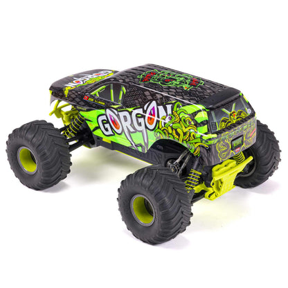 1/10 GORGON 4X2 Monster Truck (Includes battery & charger): Yellow/Green: ARA3230ST1
