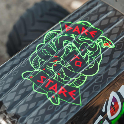 1/10 GORGON 4X2 Monster Truck (Includes battery & charger): Yellow/Green: ARA3230ST1