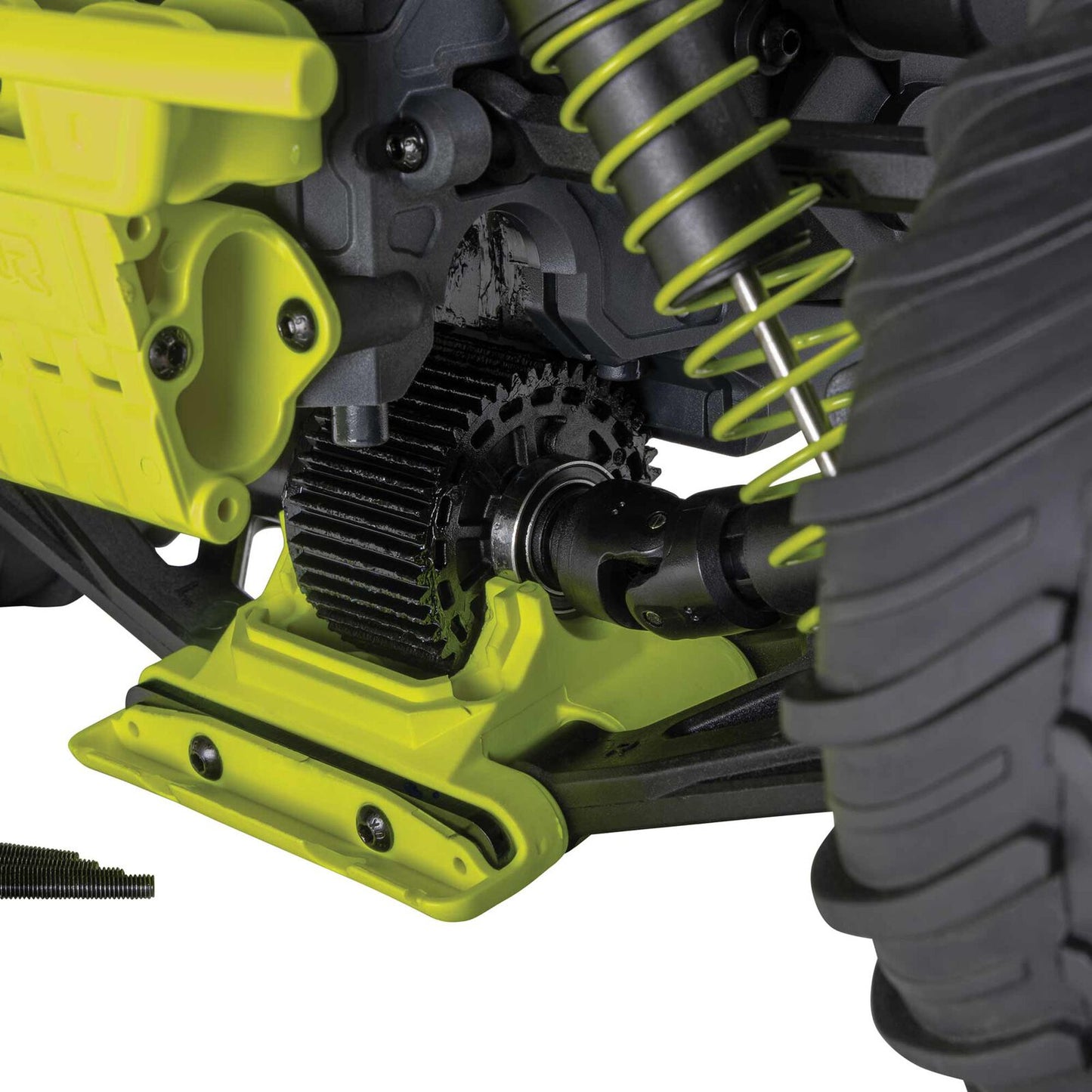 1/10 GORGON 4X2 Monster Truck (Includes battery & charger): Yellow/Green: ARA3230ST1