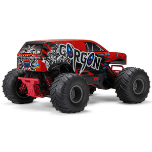 1/10 GORGON 4X2 Monster Truck (Includes battery & charger): Red