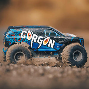 1/10 GORGON 4X2 Monster Truck (Needs battery & charger): Blue