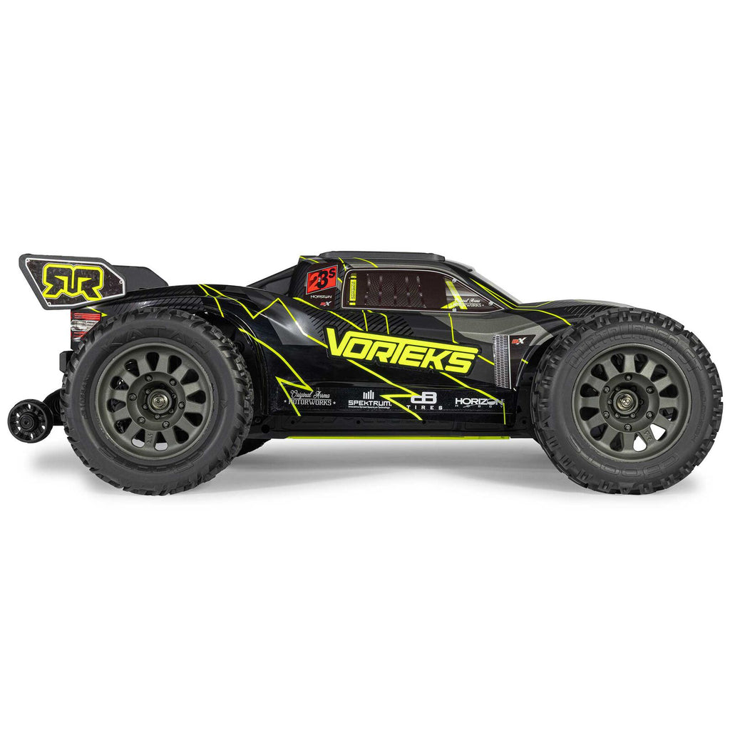 ARRMA 1/10 VORTEKS 223S DSC 2WD RTR Brushless Stadium Truck, Yellow: ARA3505T1