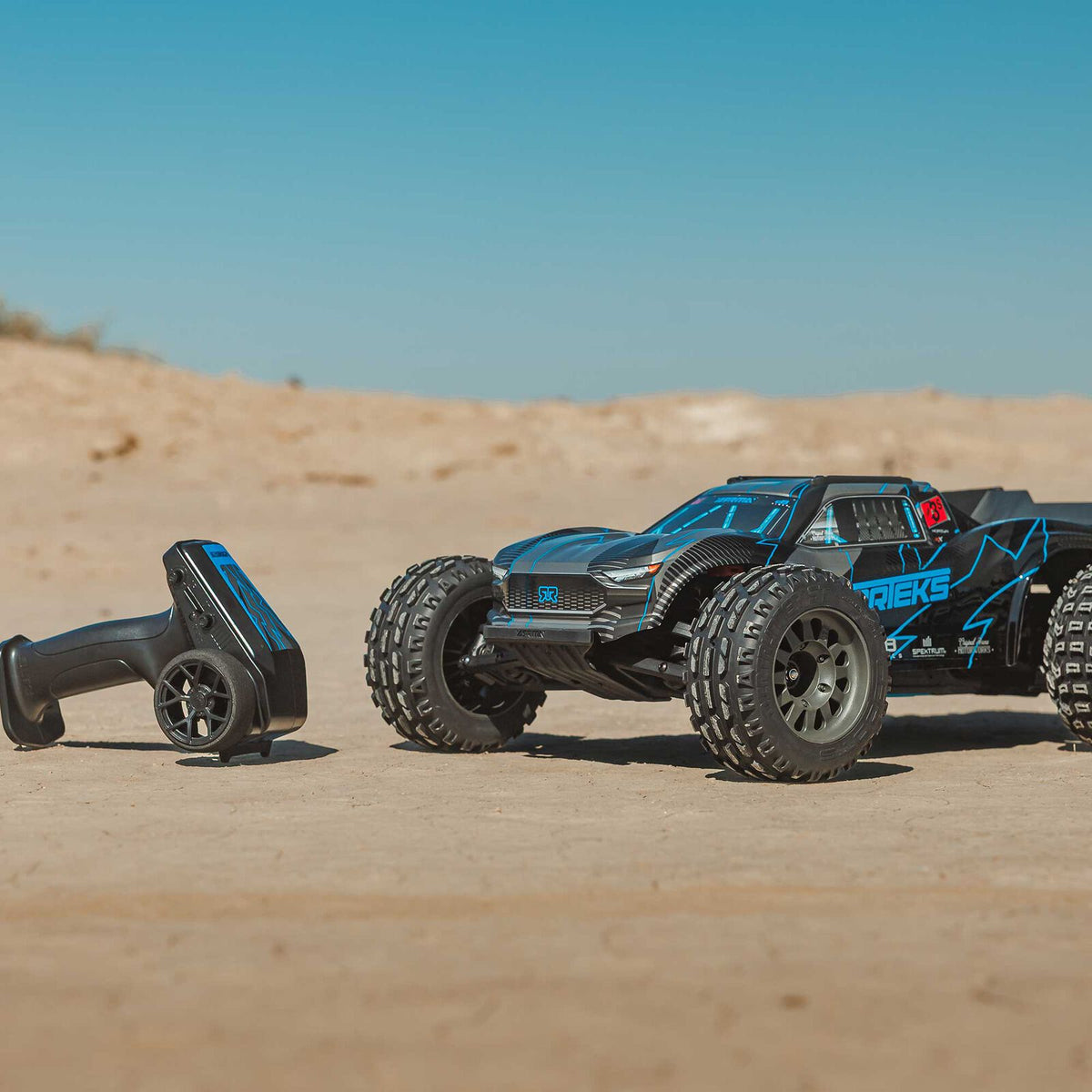 ARRMA 1/10 VORTEKS 223S DSC 2WD RTR Brushless Stadium Truck, Blue: ARA3505T2
