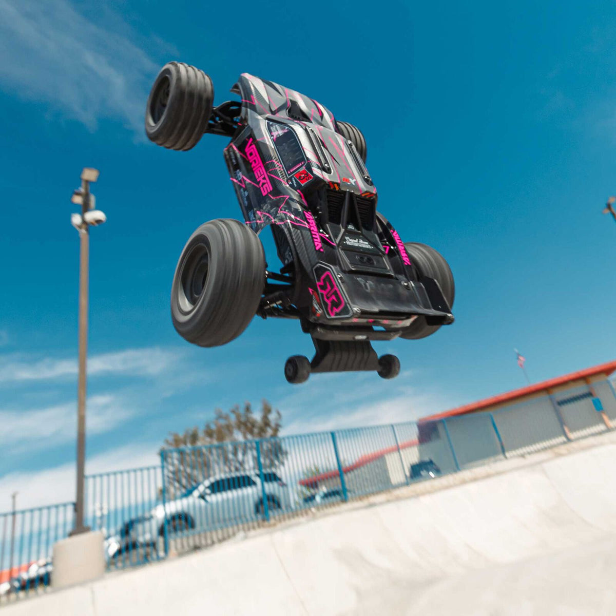 ARRMA 1/10 VORTEKS 223S DSC 2WD RTR Brushless Stadium Truck, Pink: ARA3505T3