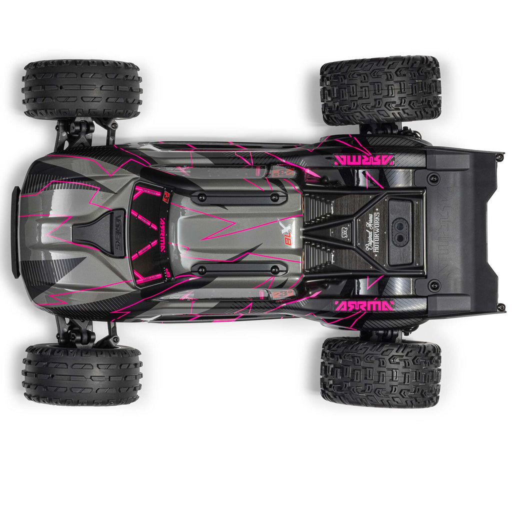 ARRMA 1/10 VORTEKS 223S DSC 2WD RTR Brushless Stadium Truck, Pink: ARA3505T3