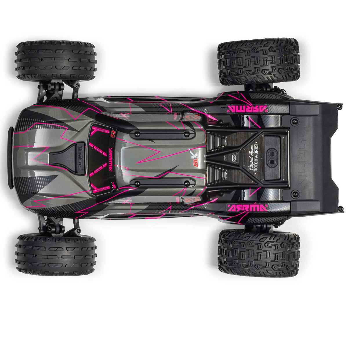 ARRMA 1/10 VORTEKS 223S DSC 2WD RTR Brushless Stadium Truck, Pink: ARA3505T3