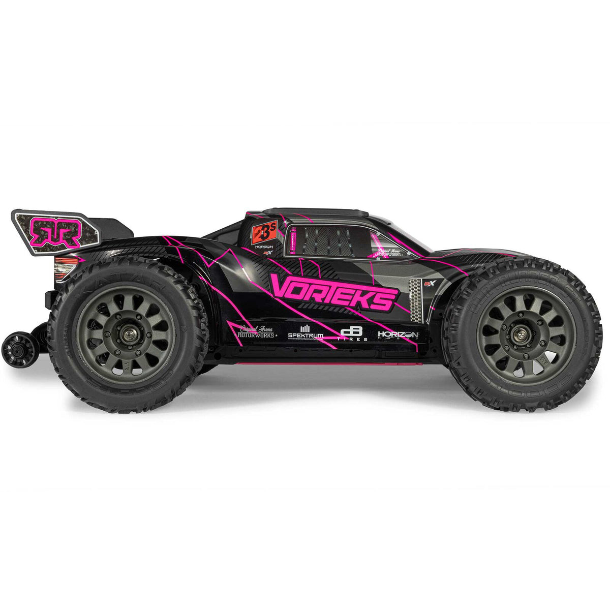 ARRMA 1/10 VORTEKS 223S DSC 2WD RTR Brushless Stadium Truck, Pink: ARA3505T3