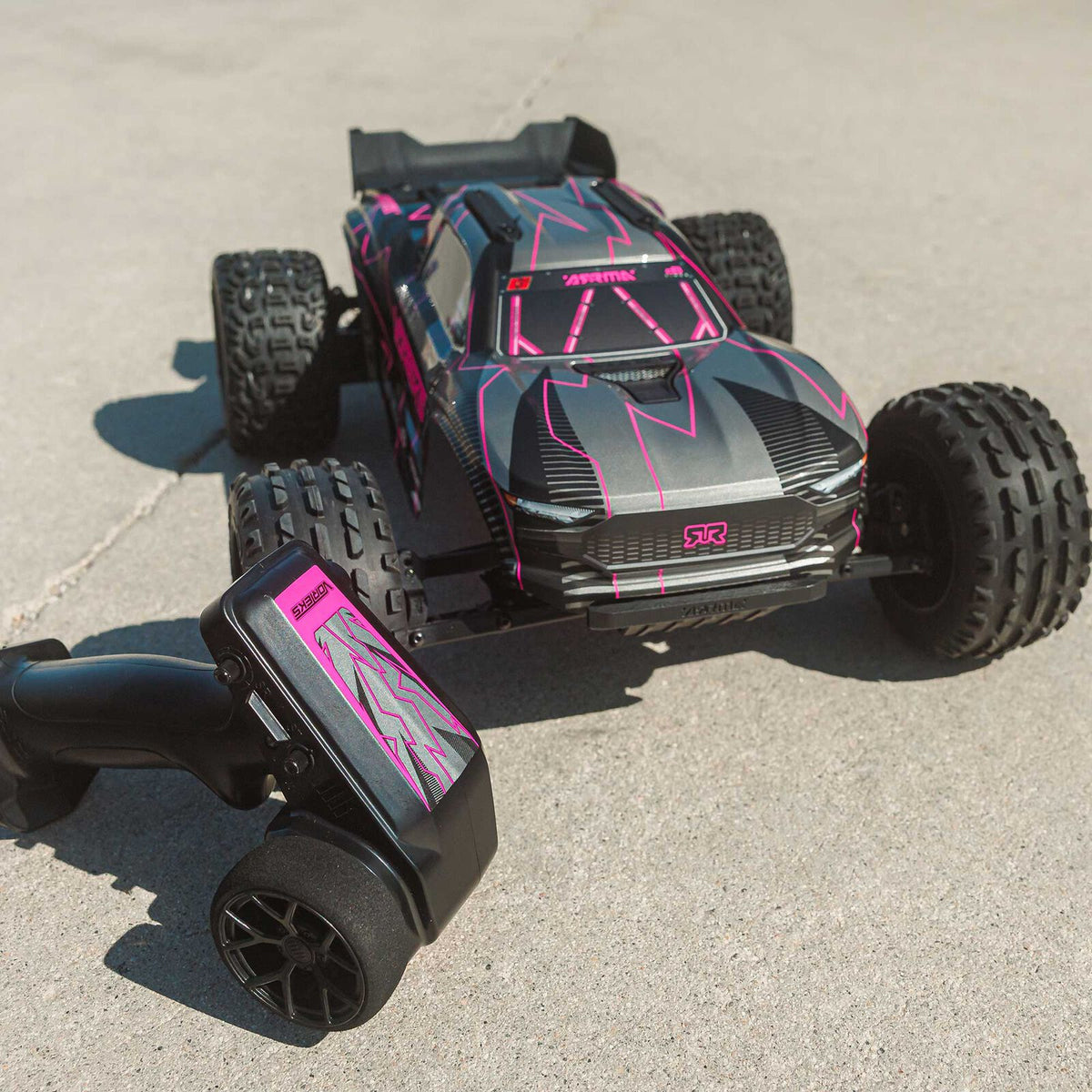 ARRMA 1/10 VORTEKS 223S DSC 2WD RTR Brushless Stadium Truck, Pink: ARA3505T3