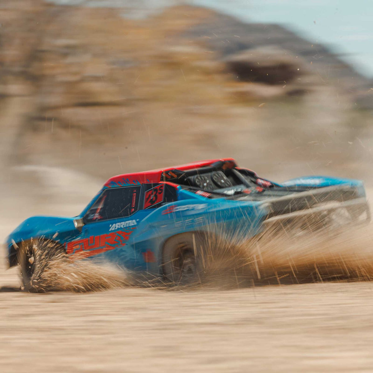 1/10 FURY 2wd 223S BLX Brushless RTR: Blue: ARA3521T1