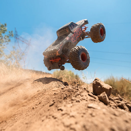 1/10 QUAKE 223S 2WD Monster Truck (Requires Battery & Charger): Red