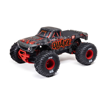 1/10 QUAKE 223S 2WD Monster Truck (Requires Battery & Charger): Red