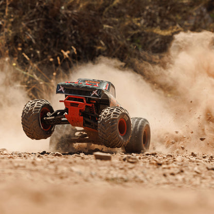 1/10 QUAKE 223S 2WD Monster Truck (Requires Battery & Charger): Red