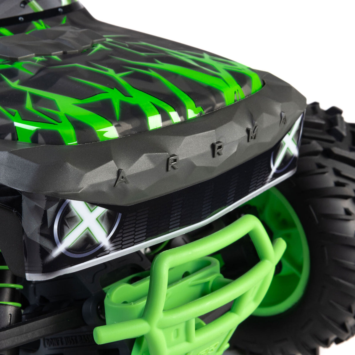 ARRMA 1/10 Quake 223S DSC 2WD RTR Brushless Monster Truck, Green (ARA3537T2)