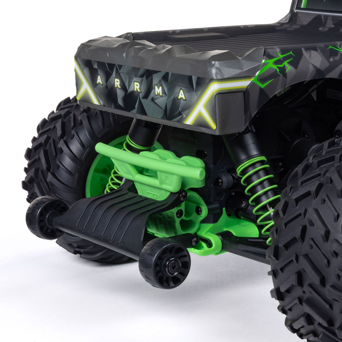 ARRMA 1/10 Quake 223S DSC 2WD RTR Brushless Monster Truck, Green (ARA3537T2)