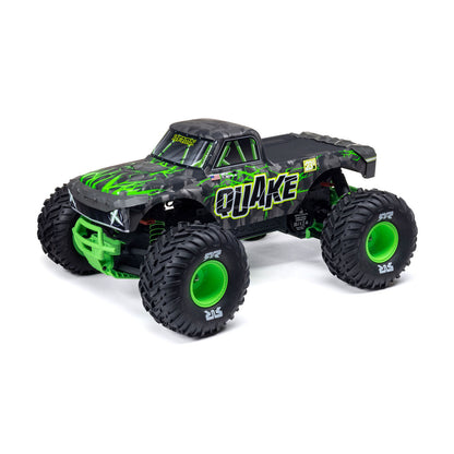 1/10 QUAKE 223S 2WD Monster Truck (Requires Battery & Charger): Green