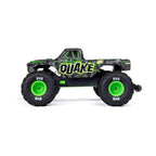 ARRMA 1/10 Quake 223S DSC 2WD RTR Brushless Monster Truck, Green (ARA3537T2)