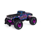 1/10 QUAKE 223S 2WD Monster Truck (Requires Battery & Charger): Purple