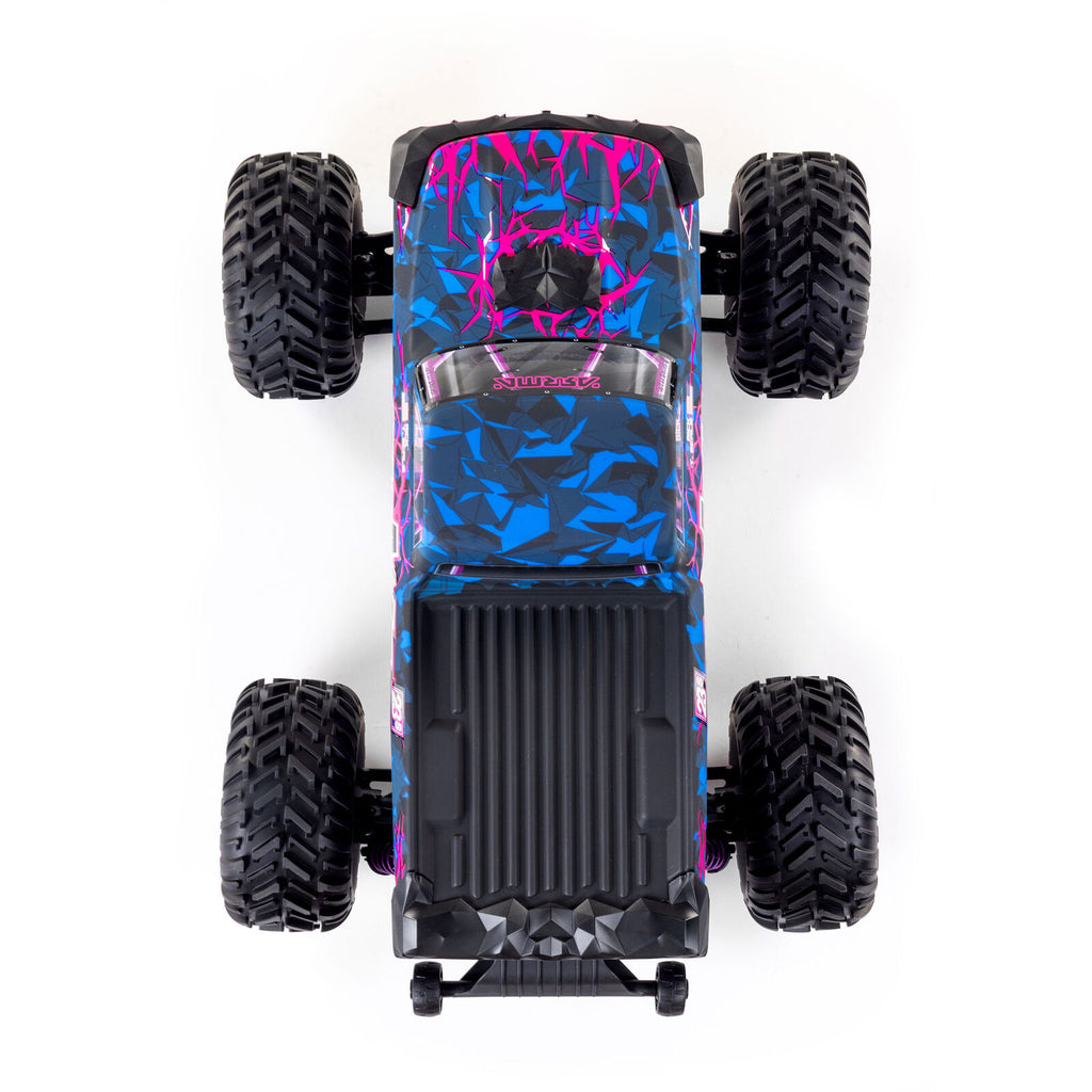 1/10 QUAKE 223S 2WD Monster Truck (Requires Battery & Charger): Purple