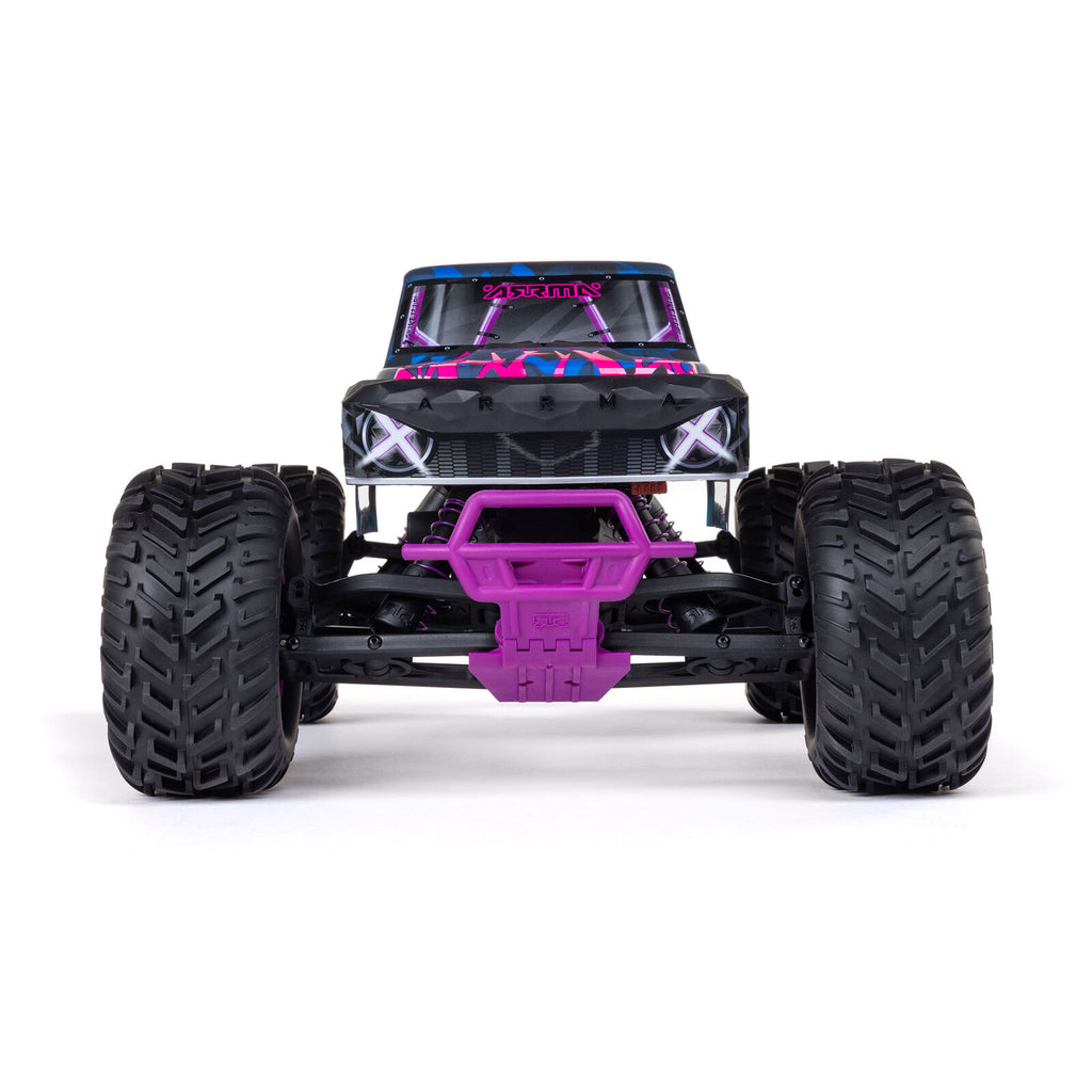 1/10 QUAKE 223S 2WD Monster Truck (Requires Battery & Charger): Purple