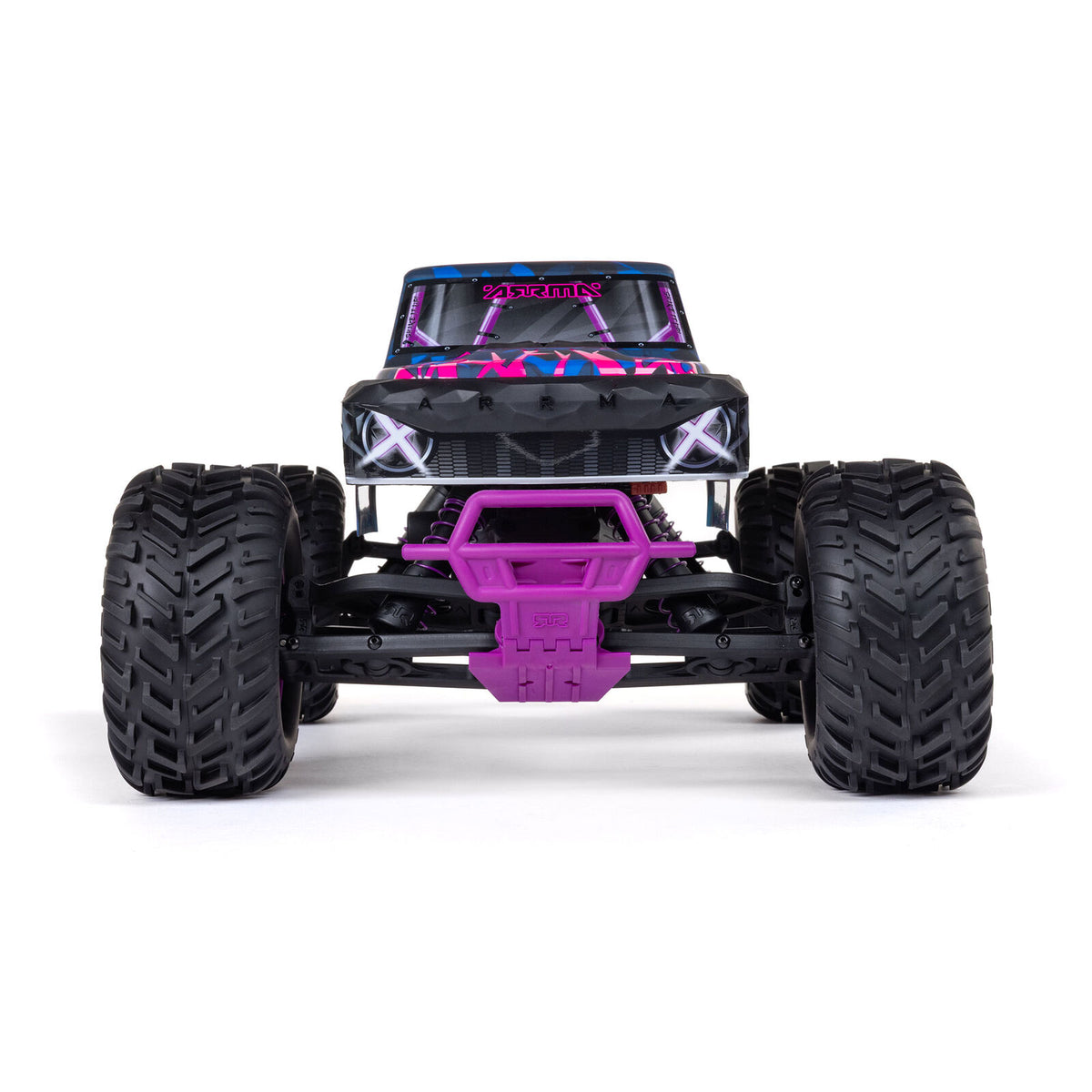 1/10 QUAKE 223S 2WD Monster Truck (Requires Battery & Charger): Purple