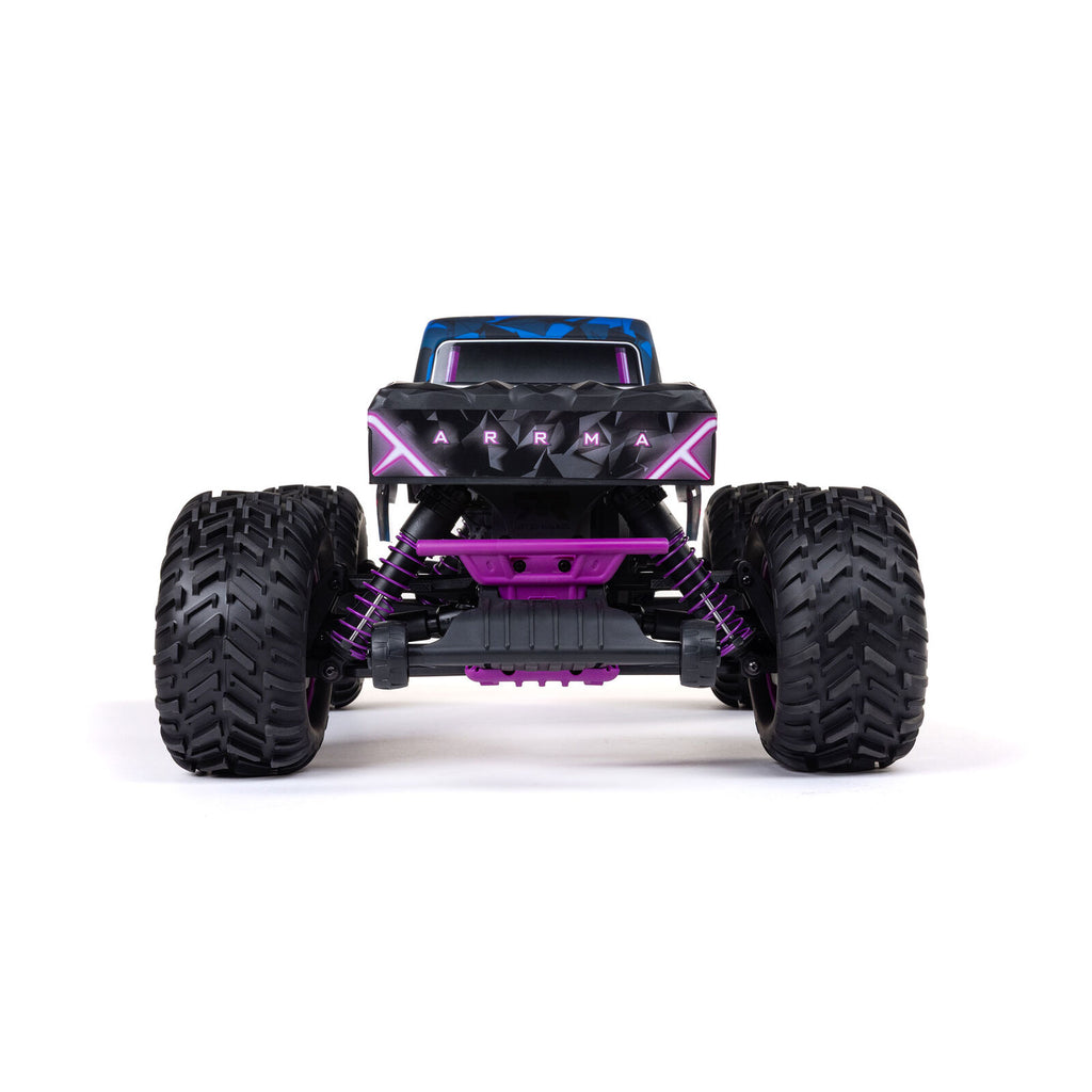 1/10 QUAKE 223S 2WD Monster Truck (Requires Battery & Charger): Purple