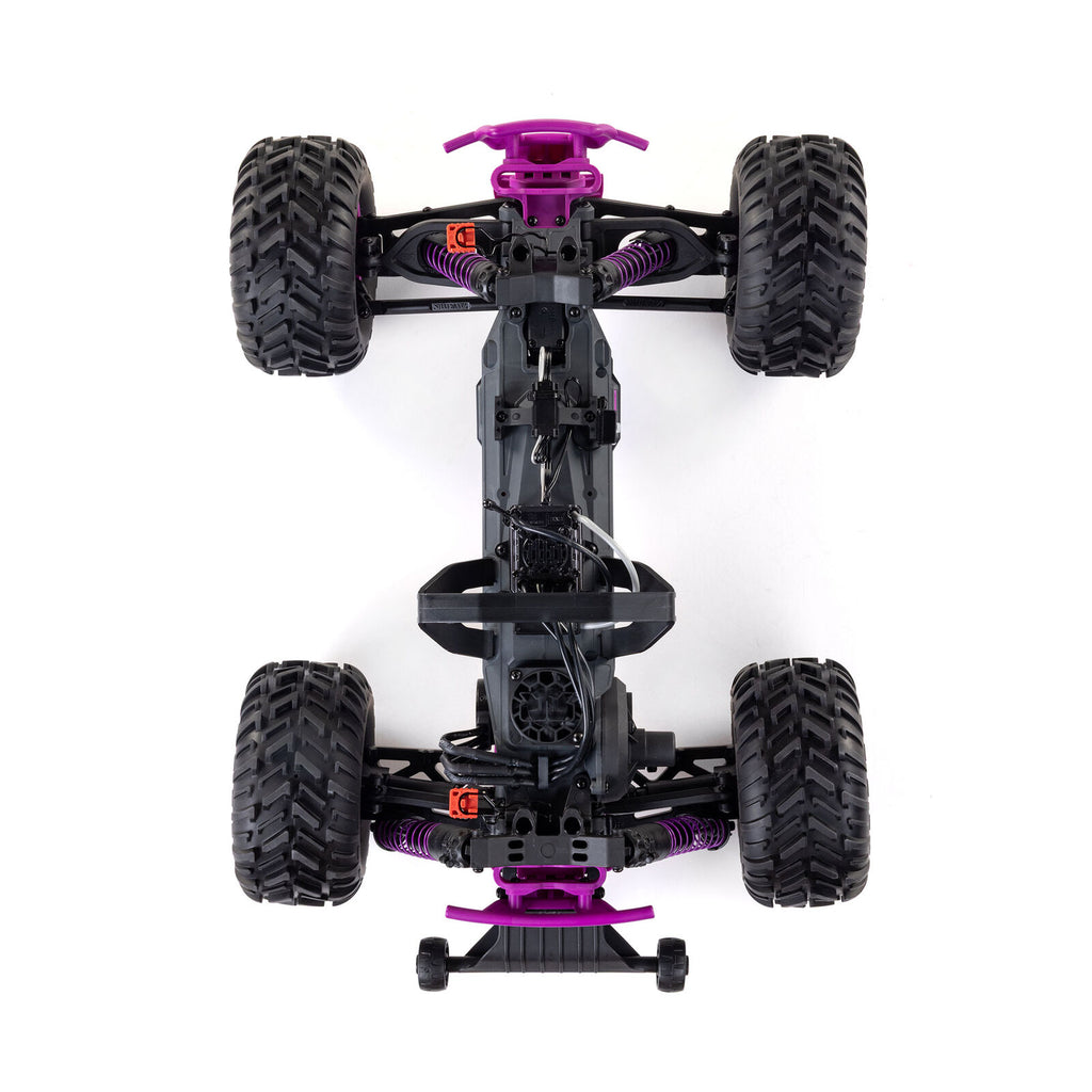 1/10 QUAKE 223S 2WD Monster Truck (Requires Battery & Charger): Purple