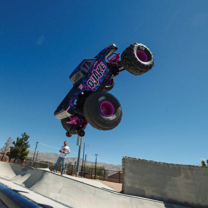 1/10 QUAKE 223S 2WD Monster Truck (Requires Battery & Charger): Purple