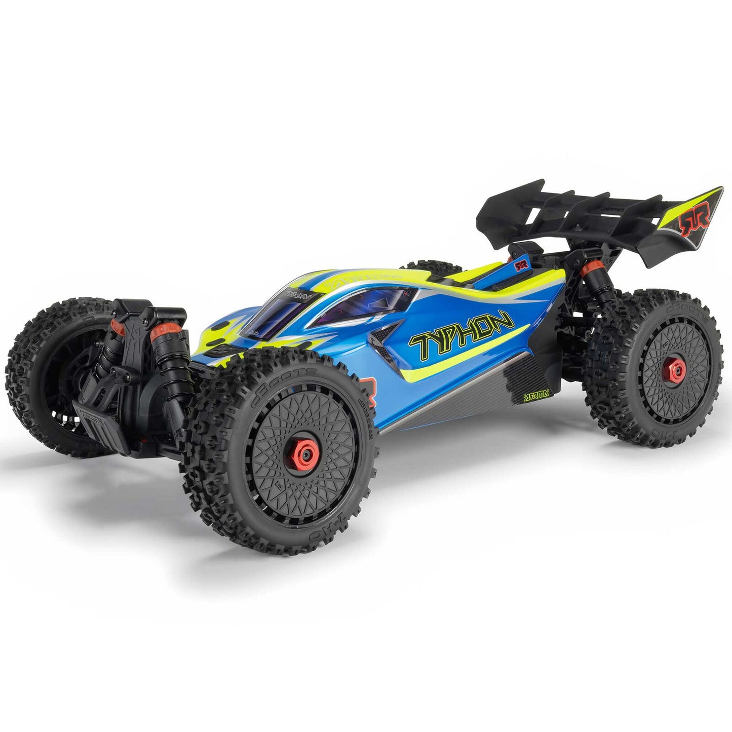 1/8 TYPHON 4X4 Brushed Buggy, RTR (Requires battery & charger) Blue: ARA4206V4T1