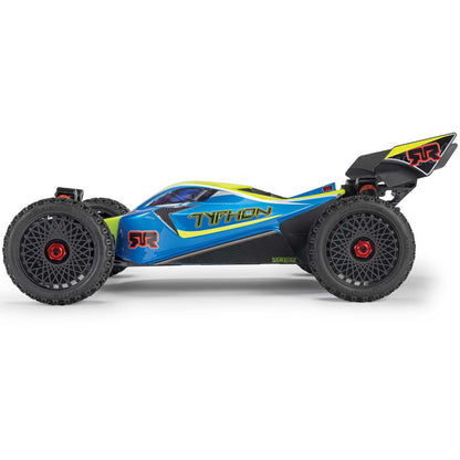 1/8 TYPHON 4X4 Brushed Buggy, RTR (Requires battery & charger) Blue: ARA4206V4T1