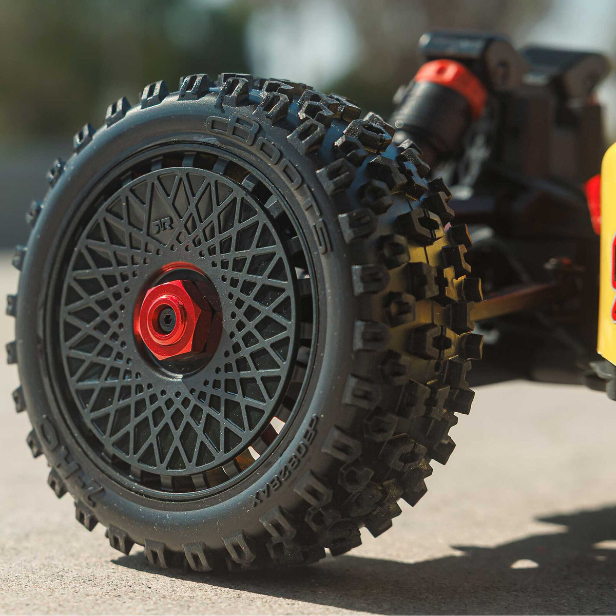 1/8 TYPHON 4X4 Brushed Buggy, RTR (Requires battery & charger) Yellow: ARA4206V4T2