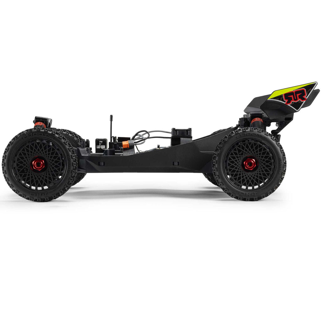 1/8 TYPHON 4X4 Brushed Buggy, RTR (Requires battery & charger) Yellow: ARA4206V4T2