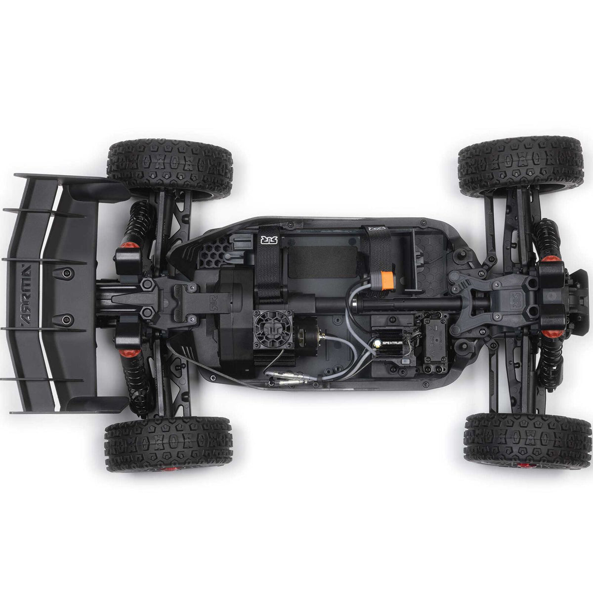 1/8 TYPHON 4X4 Brushed Buggy, RTR (Requires battery & charger) Yellow: ARA4206V4T2