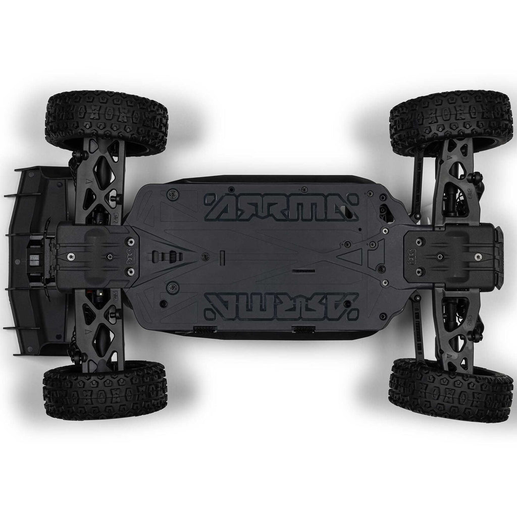 1/8 TYPHON 4X4 Brushed Buggy, RTR (Requires battery & charger) Yellow: ARA4206V4T2