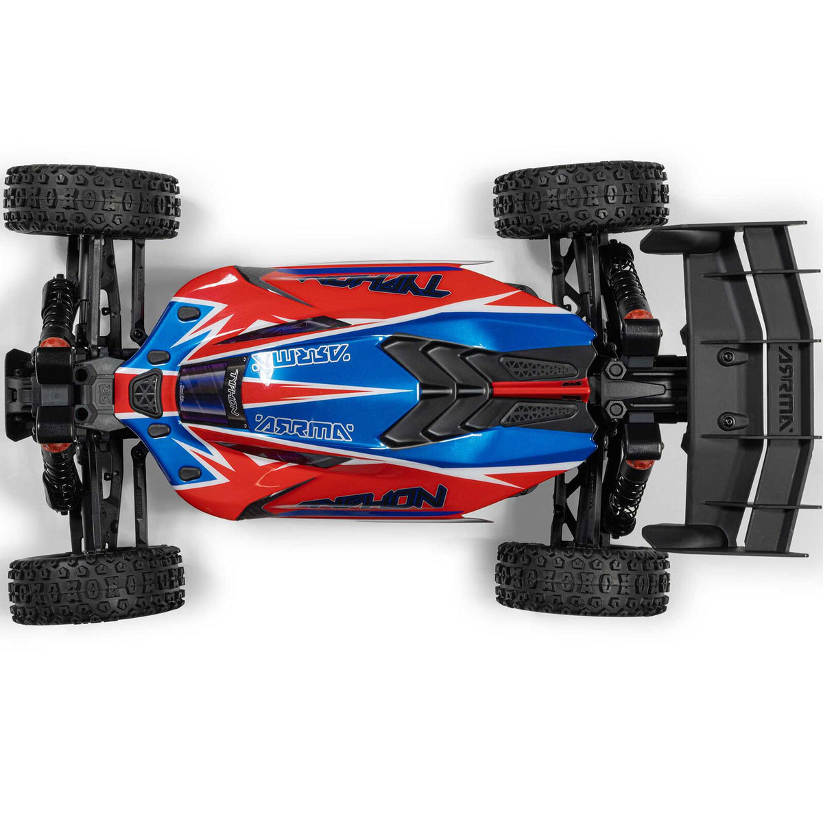 1/8 TYPHON 4X4 Brushed Buggy, RTR (Requires battery & charger) Red: ARA4206V4T3