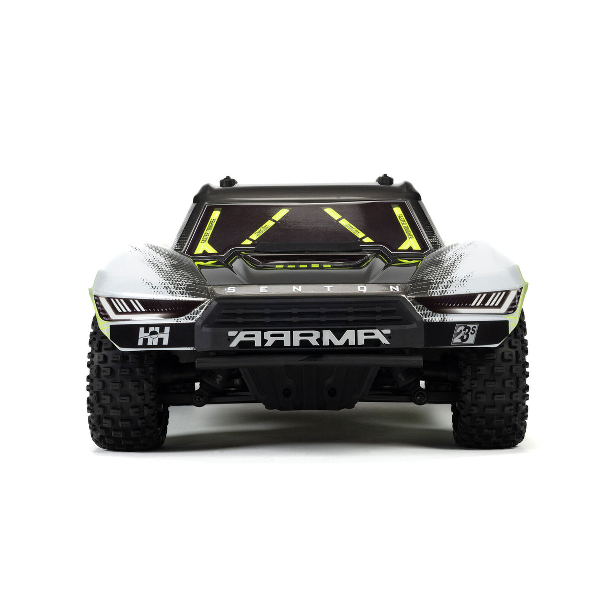 ARRMA 1/10 Senton 223S, 4WD, BLX with DSC (Requires battery & charger): Yellow (ARA4303V4T1)