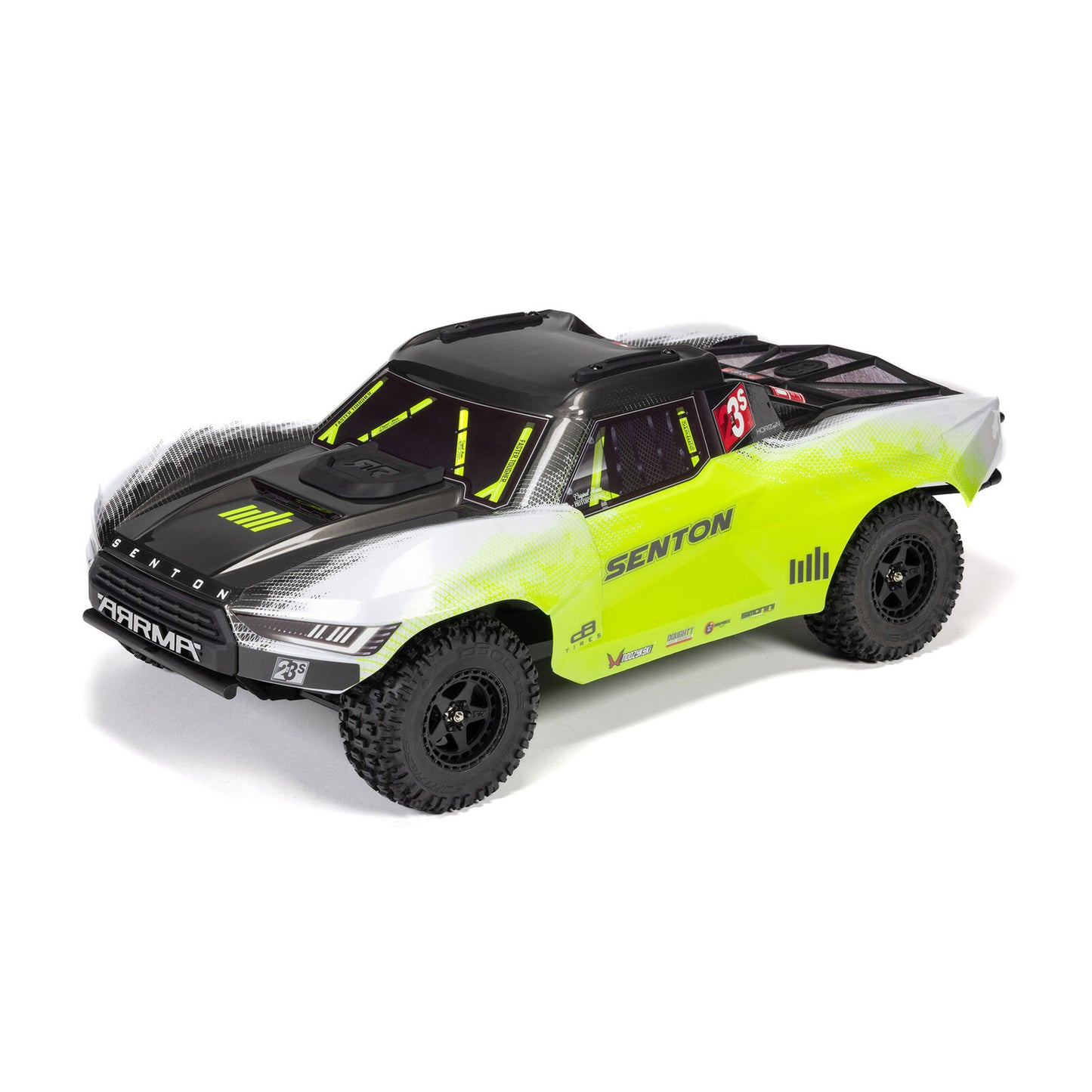1/10 Senton 223S, 4WD, BLX w/DSC (Requires battery & charger): Yellow: ARA4303V4T1