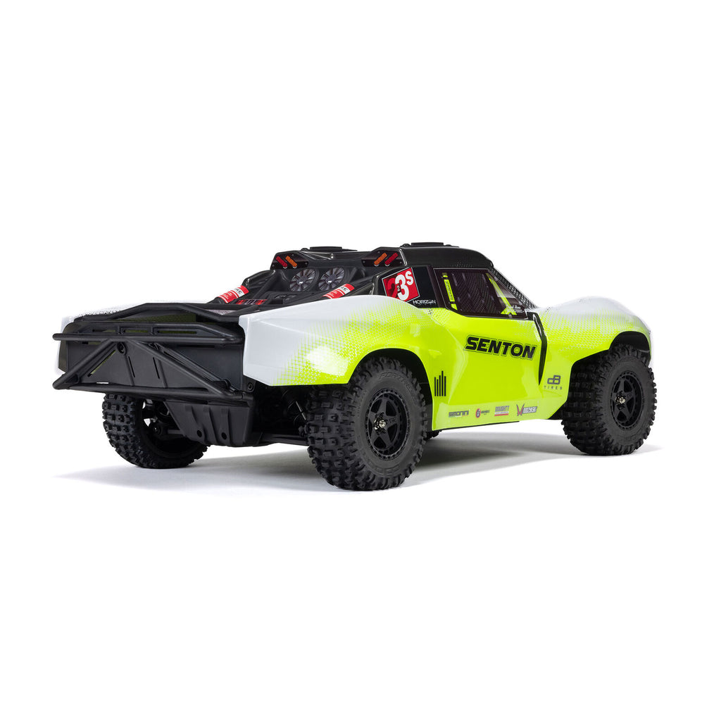 ARRMA 1/10 Senton 223S, 4WD, BLX with DSC (Requires battery & charger): Yellow (ARA4303V4T1)