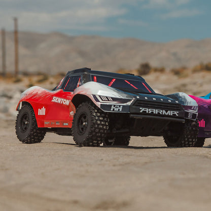 1/10 Senton 223S, 4WD, BLX w/DSC (Requires battery & charger): Red: ARA4303V4T2