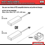 1/10 VORTEKS 223S 4X4 Stadium Truck (Requires Battery & Charger) Red: ARA4305V4T1